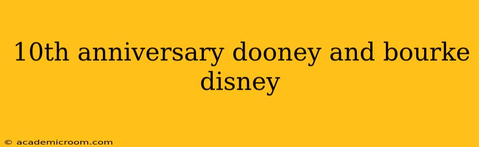 10th anniversary dooney and bourke disney