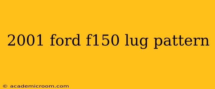 2001 ford f150 lug pattern