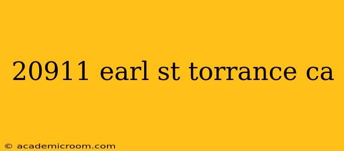 20911 earl st torrance ca