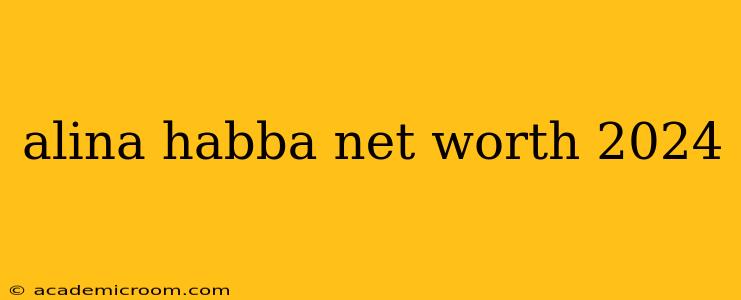 alina habba net worth 2024
