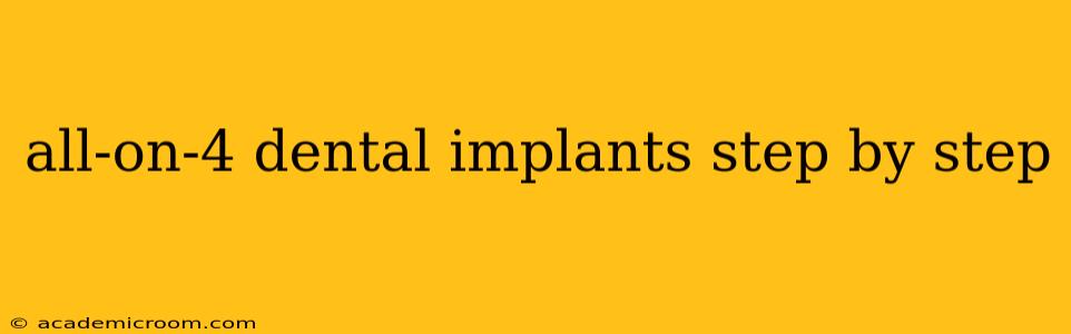 all-on-4 dental implants step by step