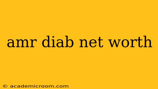 amr diab net worth