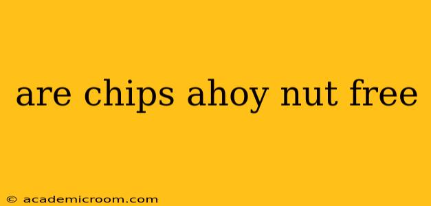 are chips ahoy nut free