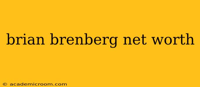 brian brenberg net worth