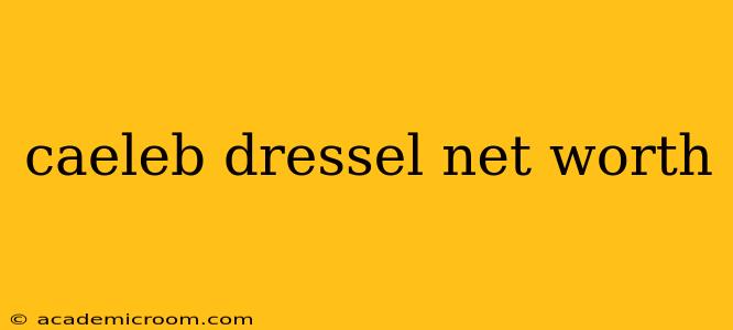 caeleb dressel net worth