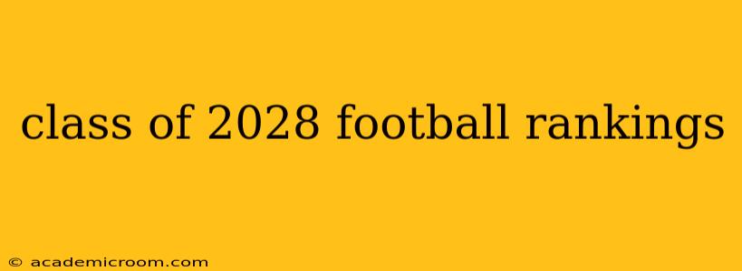 class of 2028 football rankings