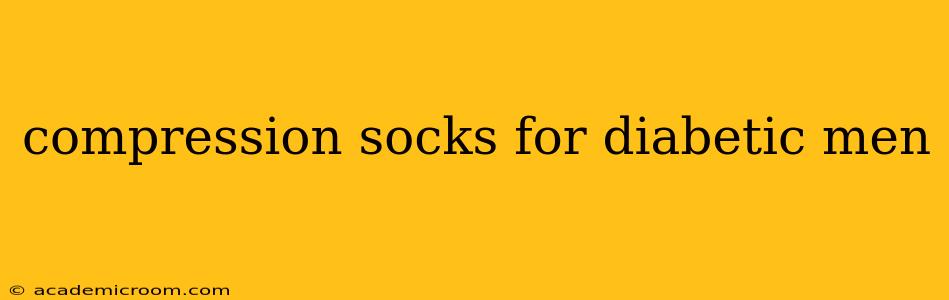 compression socks for diabetic men