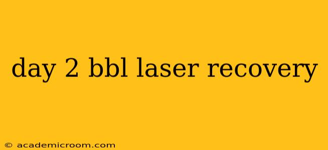 day 2 bbl laser recovery