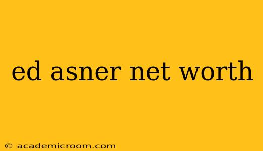 ed asner net worth