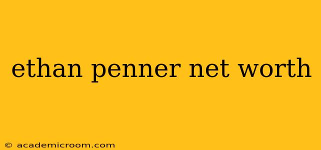 ethan penner net worth