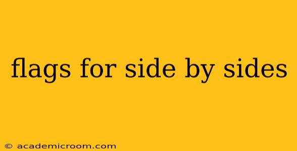flags for side by sides