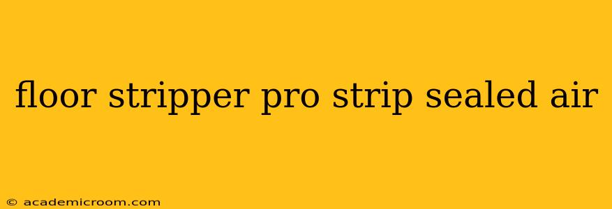 floor stripper pro strip sealed air