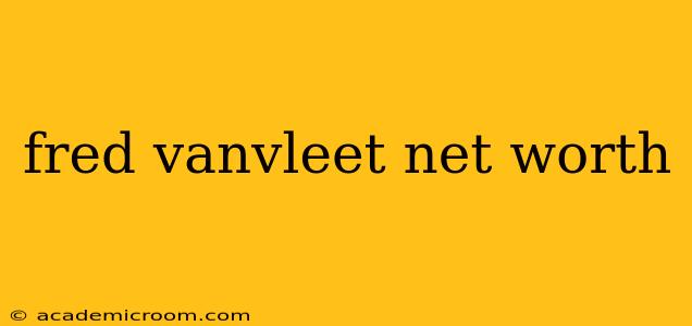 fred vanvleet net worth