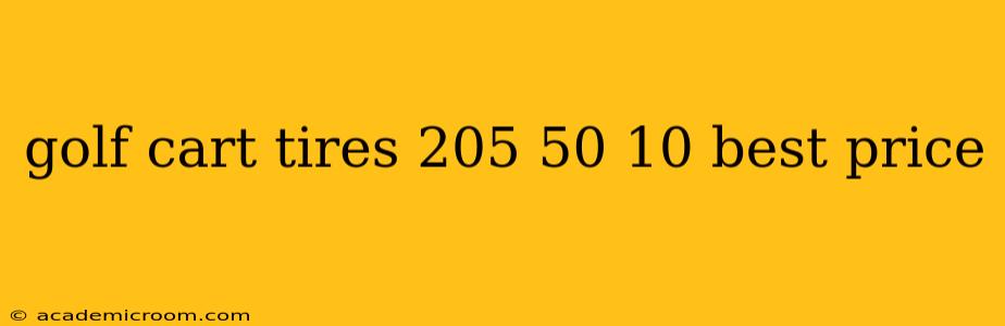 golf cart tires 205 50 10 best price