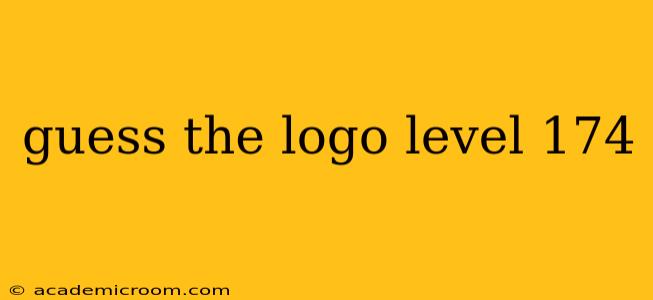 guess the logo level 174