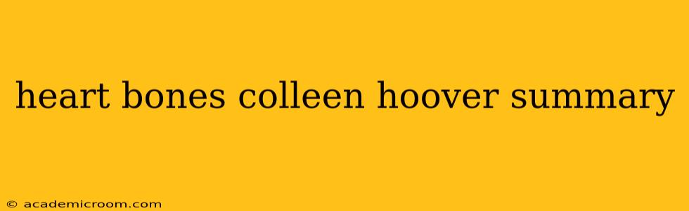 heart bones colleen hoover summary
