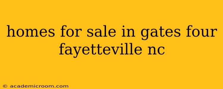 homes for sale in gates four fayetteville nc