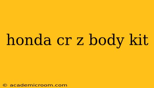 honda cr z body kit