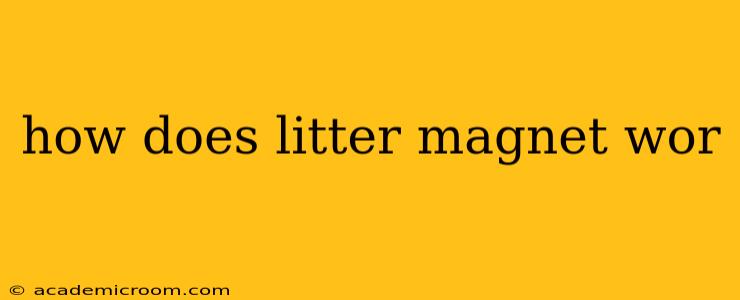 how does litter magnet wor