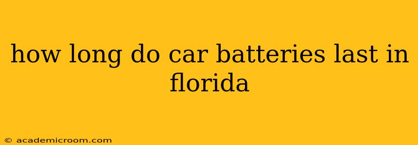 how long do car batteries last in florida