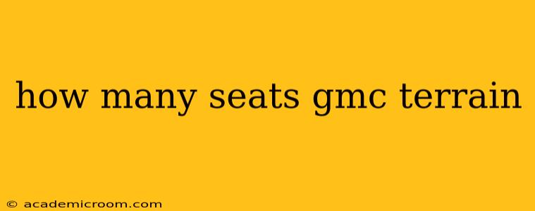 how many seats gmc terrain