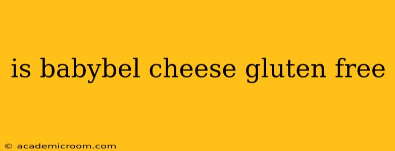is babybel cheese gluten free
