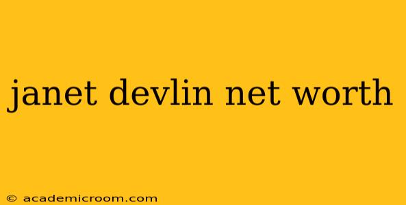 janet devlin net worth
