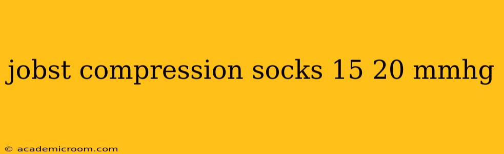 jobst compression socks 15 20 mmhg