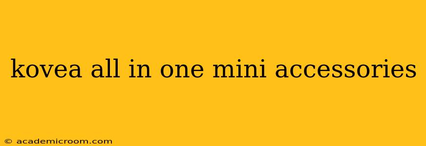 kovea all in one mini accessories