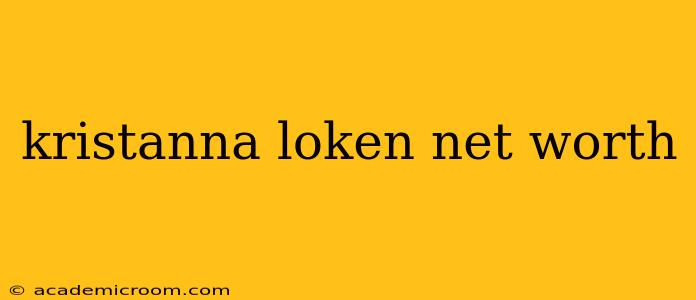 kristanna loken net worth