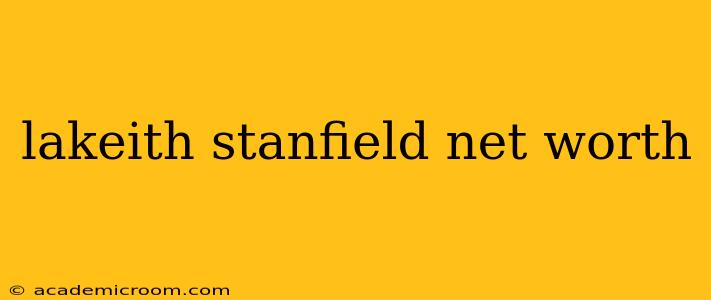 lakeith stanfield net worth