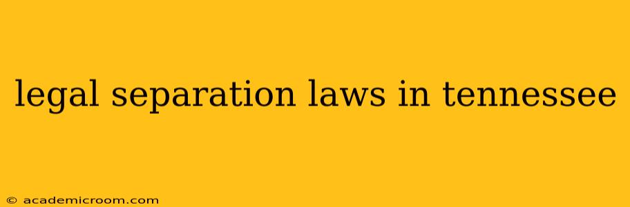 legal separation laws in tennessee