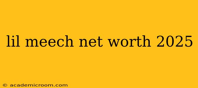 lil meech net worth 2025