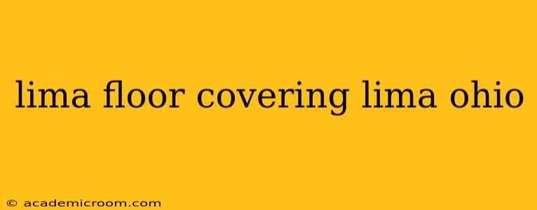 lima floor covering lima ohio