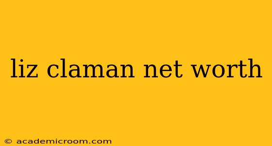 liz claman net worth