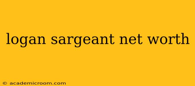 logan sargeant net worth