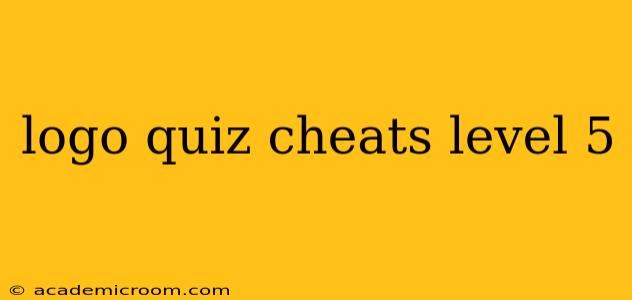 logo quiz cheats level 5