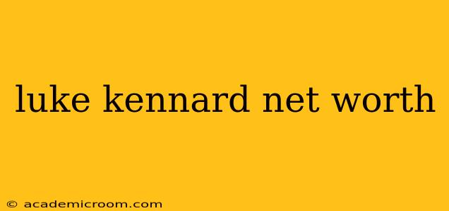 luke kennard net worth