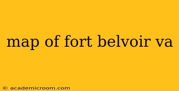 map of fort belvoir va