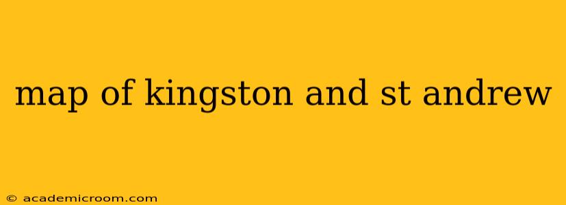 map of kingston and st andrew