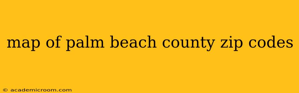 map of palm beach county zip codes