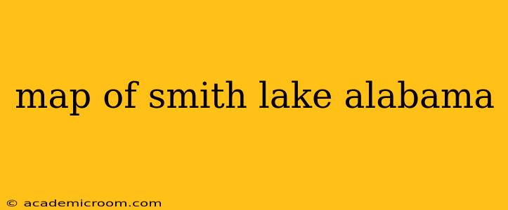 map of smith lake alabama