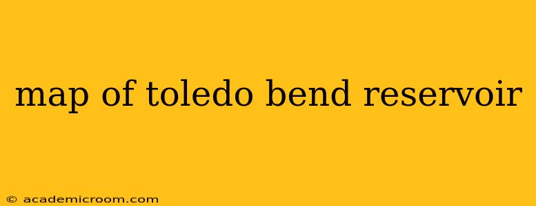 map of toledo bend reservoir