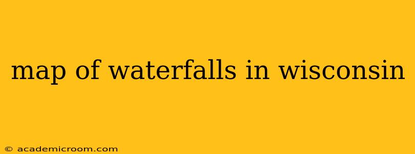 map of waterfalls in wisconsin