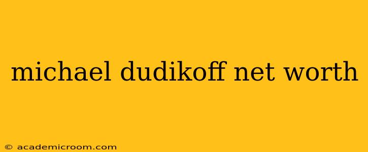 michael dudikoff net worth