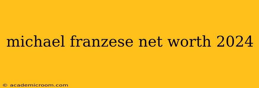 michael franzese net worth 2024