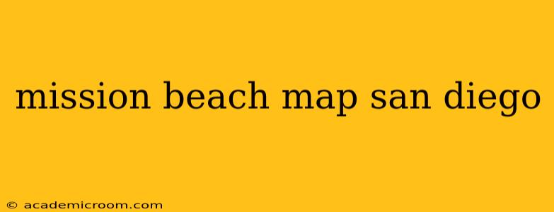 mission beach map san diego
