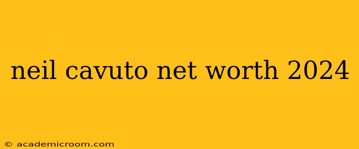 neil cavuto net worth 2024