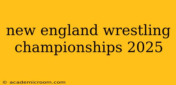 new england wrestling championships 2025
