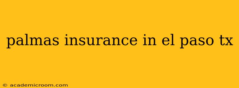 palmas insurance in el paso tx